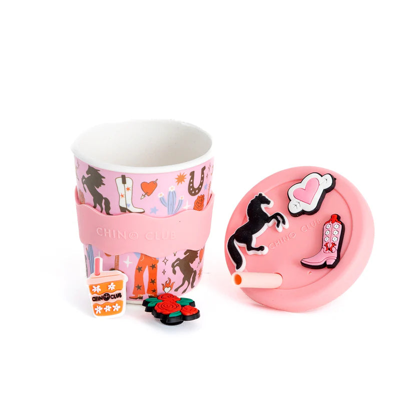 Cowgirl Chino Charm Cup 8oz