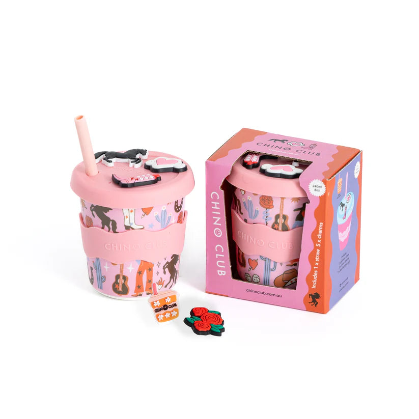 Cowgirl Chino Charm Cup 8oz