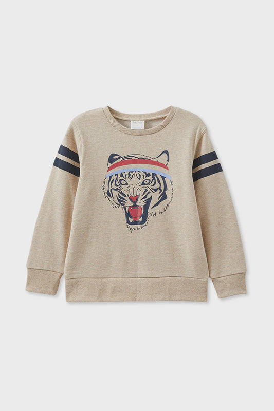 Boys Active Tiger Sweat