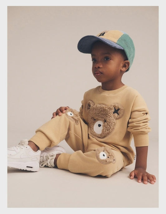 Honey Furry Huxbear Track Pant