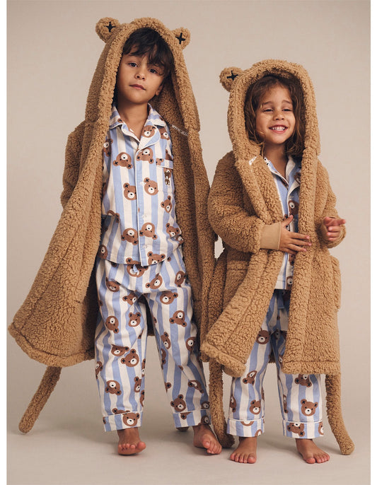 Dream Blue Classic Hux Stripe Sleep Set