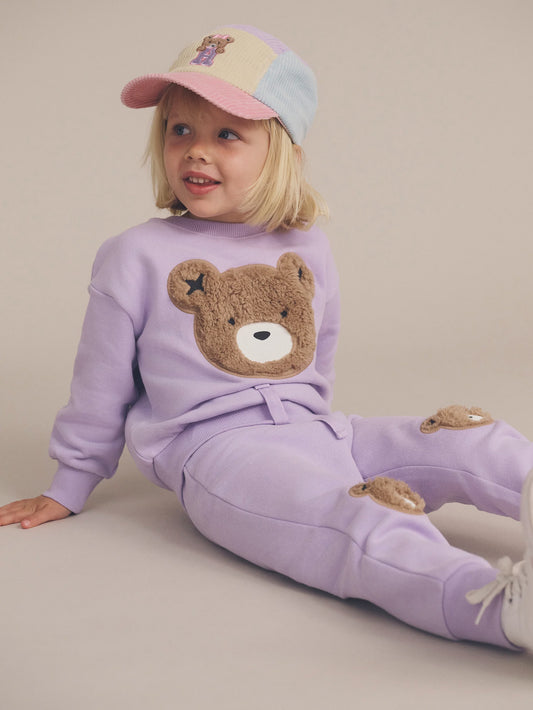Orchid Furry Huxbear Track Pant