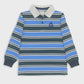 Boys Green Stripe Rugby