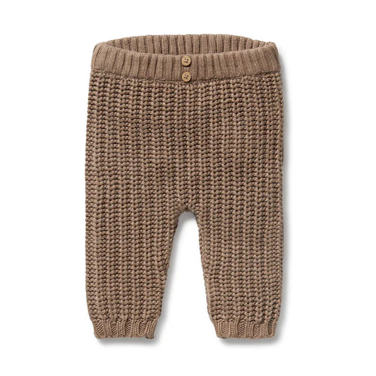 Coco Speckle Organic Knitted Legging