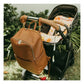 Multitasker Nappy Backpack - Chestnut Brown Vegan Leather