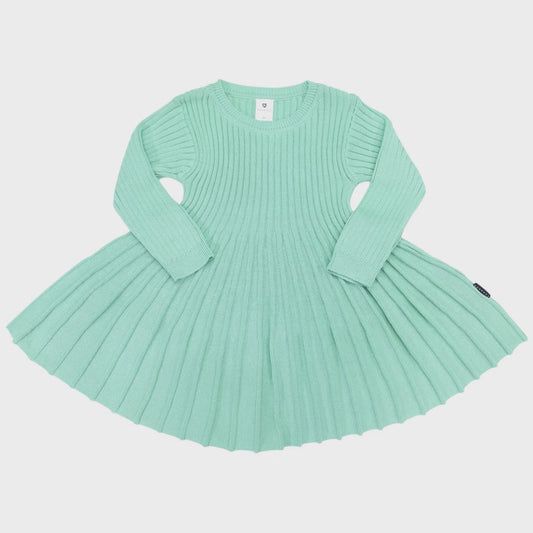 Swing Knit dress | Green