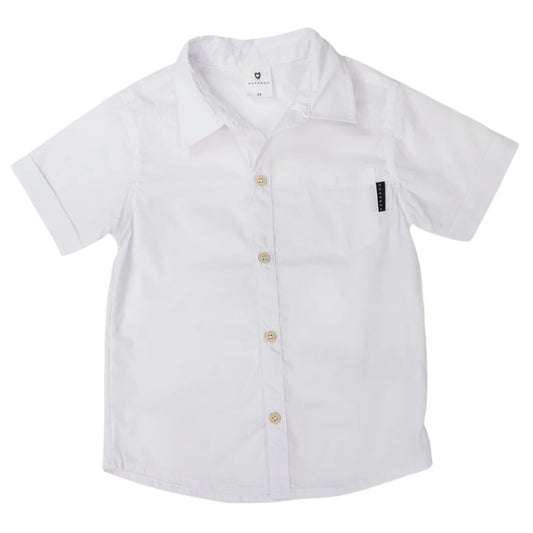 Short Sleeved Shirt | White