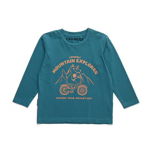Explorer long sleeve tee