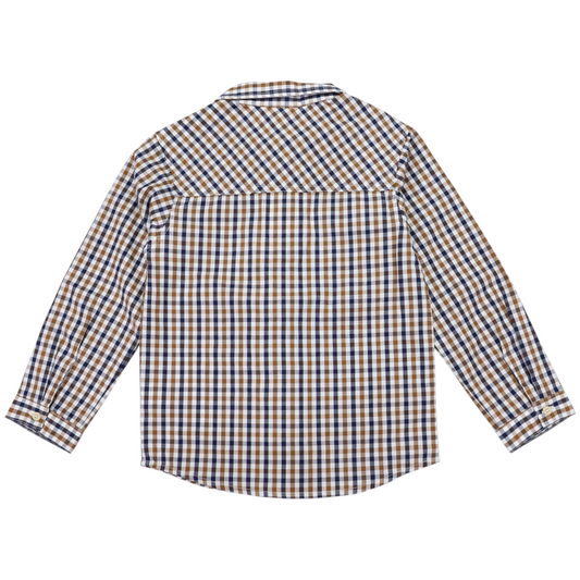 Check Shirt Beige