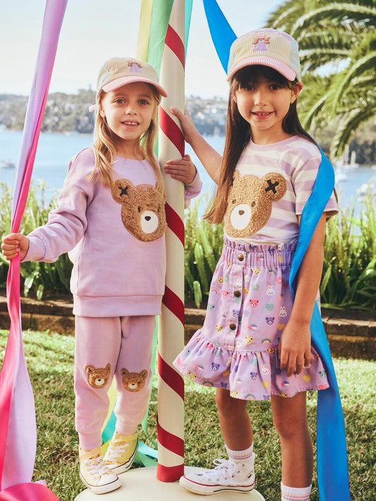 Orchid Furry Huxbear Sweatshirt