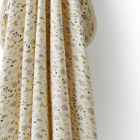 Bella Floral Organic Bunny Rug