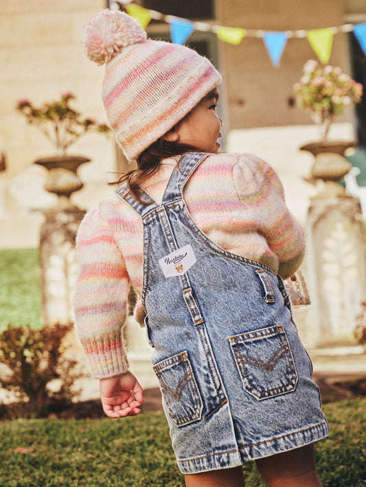 Rainbow Puff Jumper