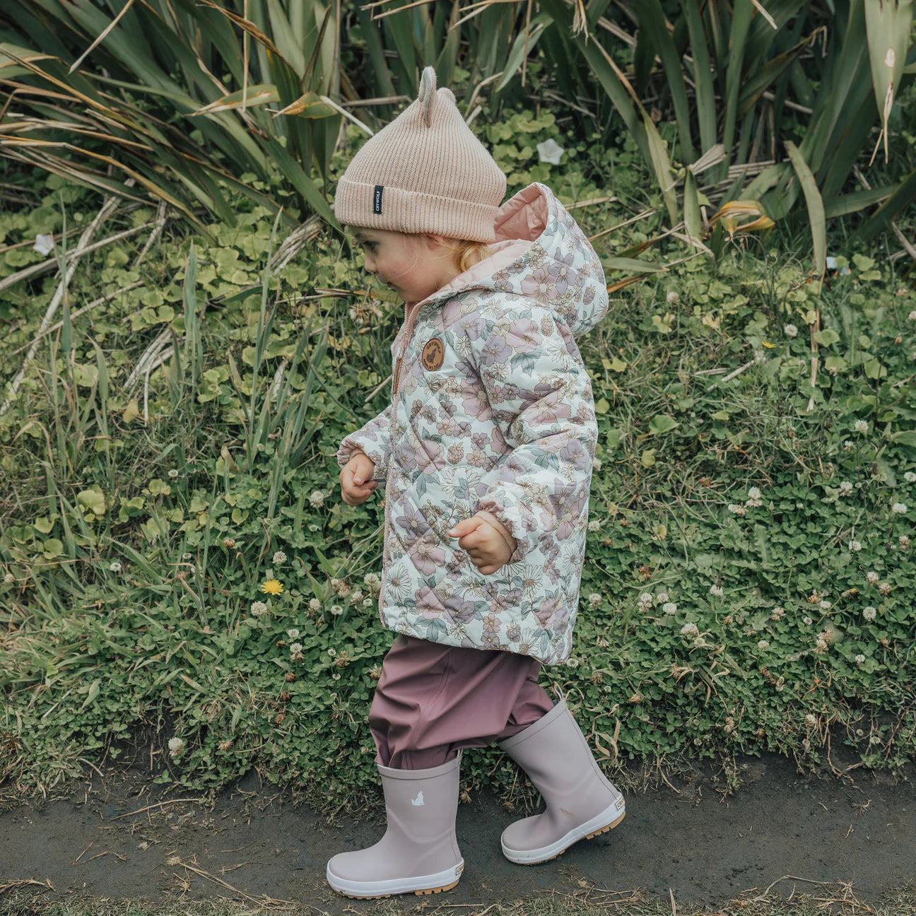 RAIN BOOTS Mauve