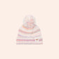 Rainbow Stripe Knit Beanie