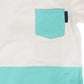 Colour Block Tee Green