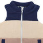 Padded Knit Vest Chestnut