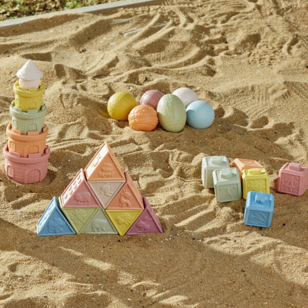 Jiggle and Giggle Eco-friendly counting blocks