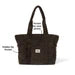 Everyday Tote - Chocolate Brown Corduroy