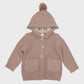 Knit Jacket Chestnut