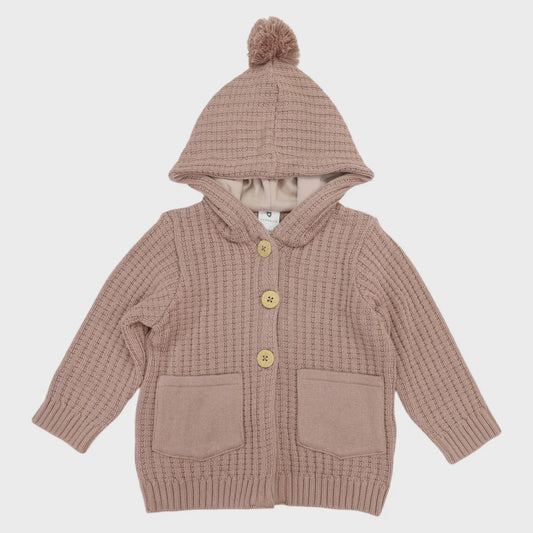 Knit Jacket Chestnut