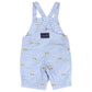 Embroidered Truck Chambray Overall Light