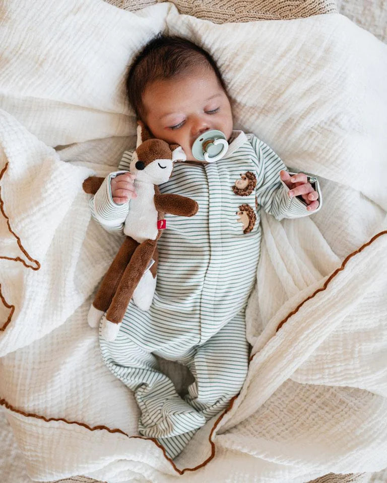 TOBY LS HEDGEHOG ONESIE