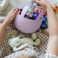Easter Bunny Basket - Lilac