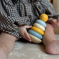 Wooden Bee Stacking Toy