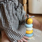 Wooden Bee Stacking Toy