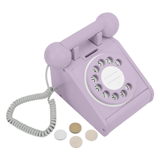 Wooden Rotary Telephone