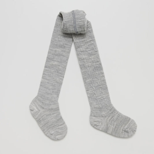Merino Wool Tights | Light Grey