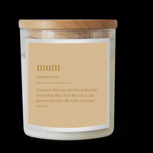 Goldie Dictionary Soul Candle - Mum 600g