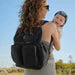 Signature Nappy Backpack - Black Neoprene