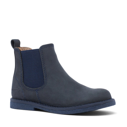 CHELSEA II JNR NAVY WAZXY NUMBUCK