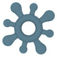 Silicone Splash Teethers | Steel Blue
