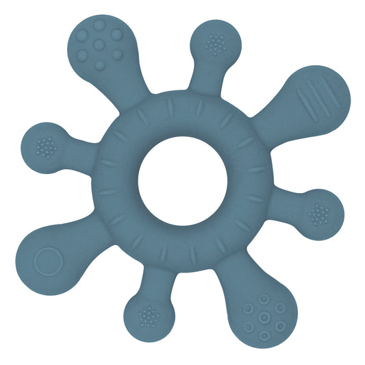 Silicone Splash Teethers | Steel Blue