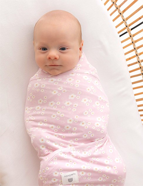 Large Stretchy Swaddle | Orchid Bloom