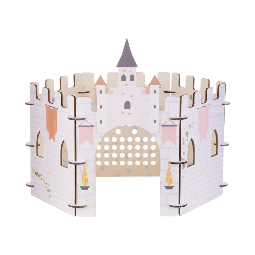 Interactive Cardboard Playscreen - The Fairytale Castle