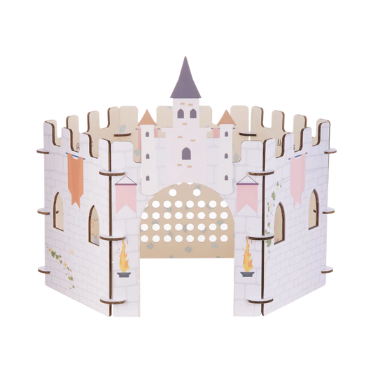 Interactive Cardboard Playscreen - The Fairytale Castle