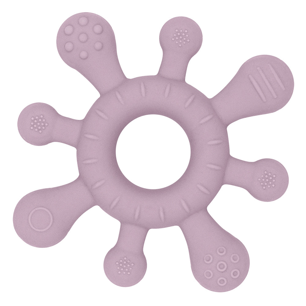 Silicone Splash Teethers | Dusty Mauve