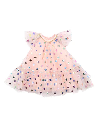 PARTY SPOT TULLE DRESS