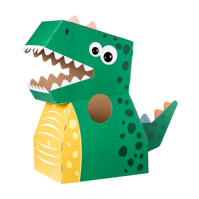 3D Cardboard Dinosaur Costume Kit - Rory the T-Rex
