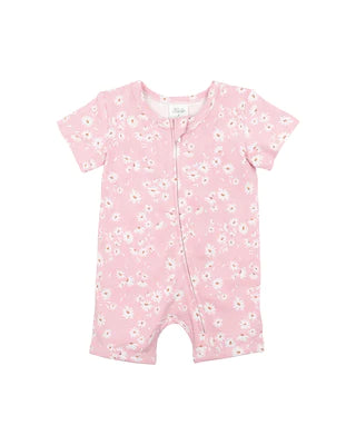 MARGHERITA ORGANIC SHORT SLEEVE ROMPER