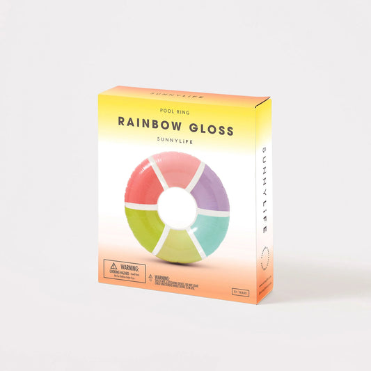 Pool Ring | Rainbow Gloss
