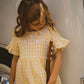 PEGGY EMBROIDERED GINGHAM DRESS 3-7YRS