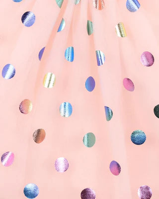 PARTY SPOT TULLE DRESS