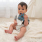 Silicone Splash Teethers | Steel Blue