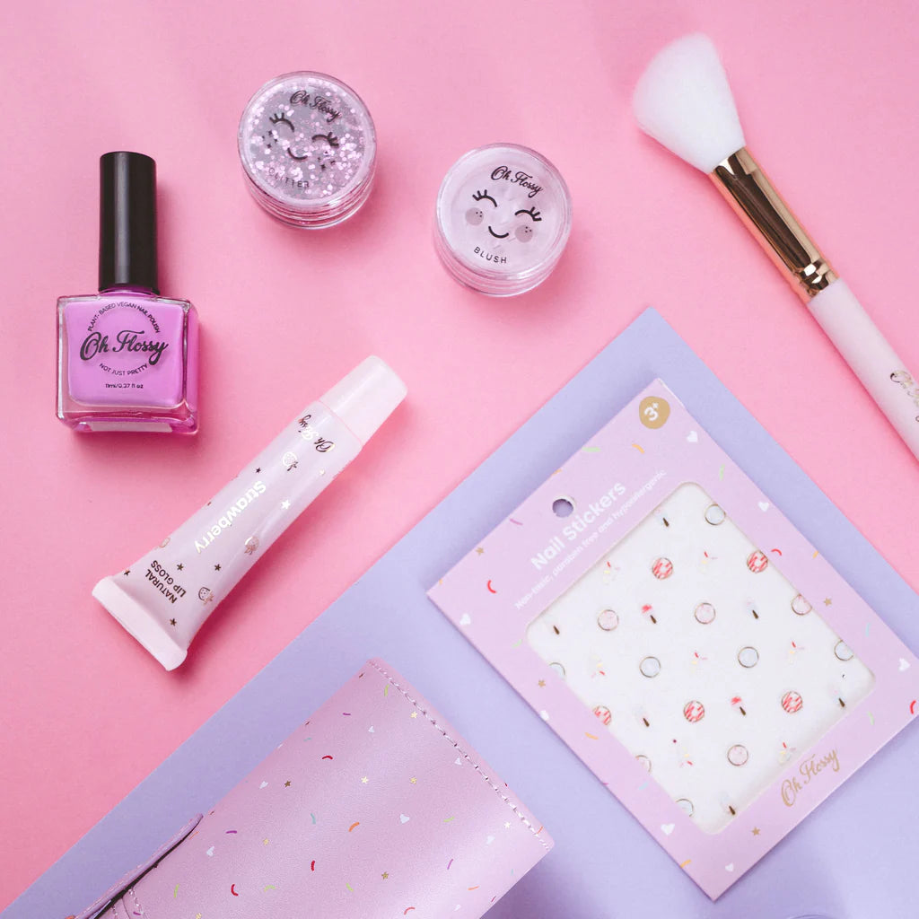 Oh Flossy Nail Polish - Strong Cream Purple