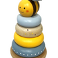 Wooden Bee Stacking Toy