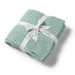 Sage - Diamond Cot Blanket